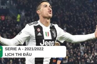 Lịch thi đấu bóng đá Ý hôm nay - KQ, BXH Serie A