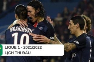 Lịch thi đấu bóng đá Pháp Ligue 1 hôm nay