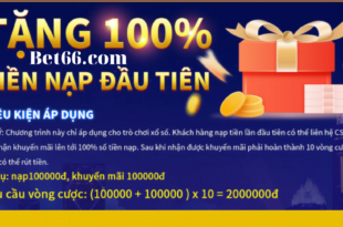 Bet66 xổ số thưởng 100%