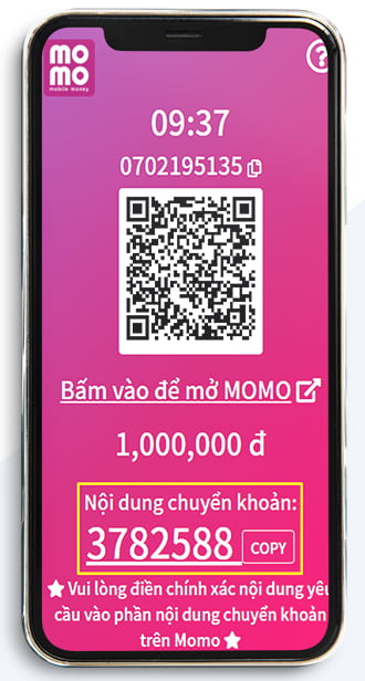 Nạp tiền momo số đỏ casino 2