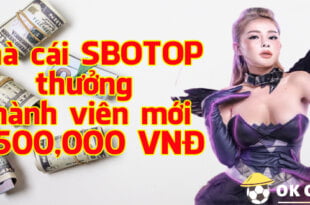 sbotop thưởng thành viên mới