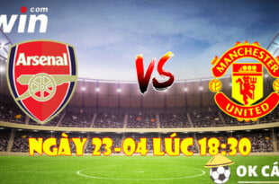 VWIN Soi keo Arsenal va Man United ngay 23 04 luc 1830 1