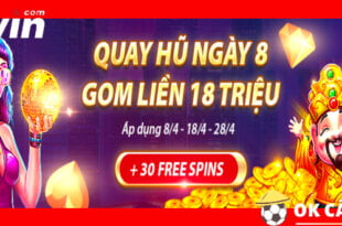 VWIN quay hũ ngày 8 thưởng lên đến 18 triệu