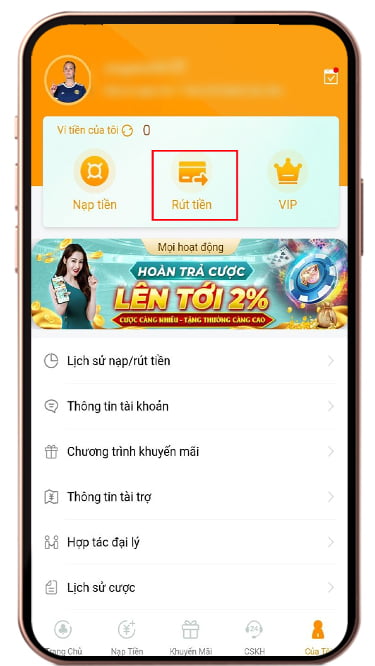 rút tiền t68bet