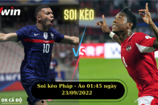 Soi kèo Pháp - Áo