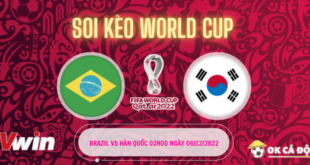 Soi kèo Brazil vs Hàn Quốc